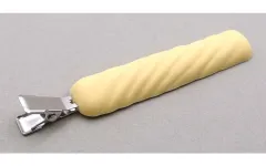 【中古】アクセサリー(非金属) ホワイトロリータ 前髪クリップ 「ドキドキくじ ブルボン バラエティ コレクション」 D賞