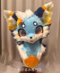 ケモノ着ぐるみ ヘッド Fursuit Head Kemono Kigurumi - メルカリ