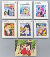[중고] 애니메이션 Blu-ray Disc 러브라이브! 슈퍼 스타!! 특장 한정판 전 6 권 세트 (요도바시 카메라 전권 수납 BOX 포함)