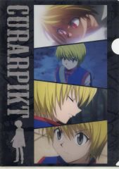 [중고] 클리어 파일 [단품] 크라피카 A4 클리어 파일 [이치 반 쿠지 HUNTER × HUNTER] C상
