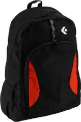 コンバース CONVERSE デイパックLL Dパック 約37L リュック リュックサック バックパック ザック バッグ かばん A3サイズ対応 撥水 通勤 通学 スポーツ ジム 部活  C2164010 1956 ブラック×オレンジのサムネイル