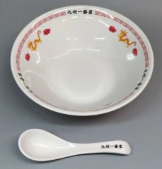 NARUTO 一楽 ナルト ラーメン どんぶり レンゲセット 限定 - メルカリ
