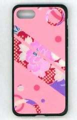 [중고]휴대 재킷 커버 明神逢花ver. iPhone 케이스(iPhone7/8/SE대응) [시키자쿠라]