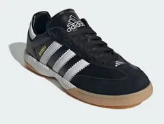 【SALE】【adidas】IF1952 SAMBA MN BLACK/WHITE (22.5cm-25.5cm) アディダス サンバ ブラック/ホワイト メンズ スニーカー ローカット シューズ 大人靴