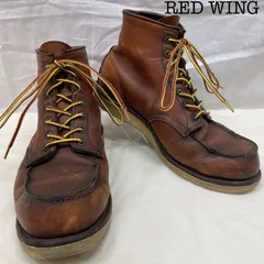 レッドウィング E875 9599378 レザー ブラウン ブーツ レースアップ ソール減り メンズ US：9.5 ISItems【USED】【古着】【中古】50137182のサムネイル