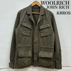 ウールリッチ JOHN RICH & BROS ミリタリー サファリ ファティーグ ジャケット 製品洗い ウォッシュ加工 メンズ S ISItems【USED】【古着】【中古】50134381のサムネイル
