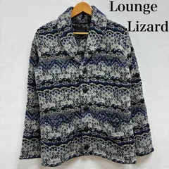 ラウンジリザード ノルディック ポリエステル混 ウール カーディガン ニット セーター メンズ 2 ISItems【USED】【古着】【中古】50134576のサムネイル