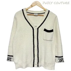 3777 JUICY COUTURE ジューシークチュール フレンチテリー ビックロゴ カーディガンのサムネイル