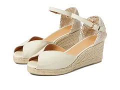カスタ ニエール レディース シューズ ヒール CASTANER Bianca 60 mm Wedge Espadrille Ivory アイボリーのサムネイル
