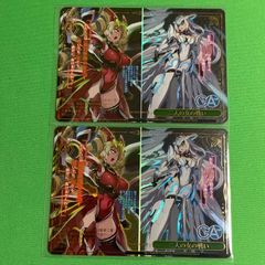 ヴァイスシュヴァルツ 二人の女の戦い RRR 2枚セット GA文庫 - メルカリ