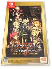 [중고품] 소드 아트 온라인 페이탈 바렛 COMPLETE EDITION -Switch [029-260611-ta-04-fur]