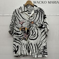 WACKO MARIA』 アロハシャツ ティムリーハイ 開襟 虎 白 【L】 - メルカリ