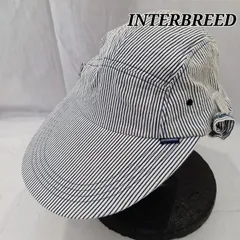 インターブリード INTERBREED インターブリード Phat Bite サンシェード付き ジェットキャップ ロングビルキャップ ヒッコリー メンズ - ISItems【USED】【古着】【中古】50137300のサムネイル