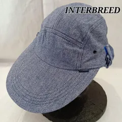 インターブリード INTERBREED インターブリード Phat Bite サンシェード付き ジェットキャップ ロングビルキャップ ヘリンボーン デニム メンズ - ISItems【USED】【古着】【中古】50137302のサムネイル