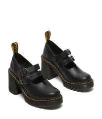 ドクターマーチン レディース シューズ ヒール Dr Martens Eviee Black Sendal ブラックのサムネイル