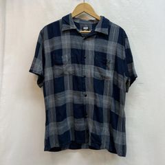 ヒステリックグラマー 開襟 チェック シャツ 背面 ロゴ ヒスガール