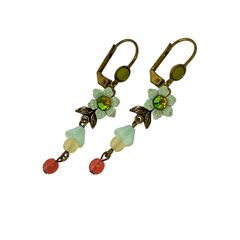 Michal Negrin(ミハエルネグリン) ピアス - ゴールド×ライトブルー