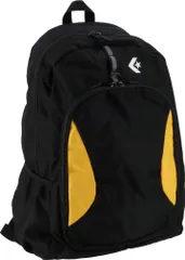 コンバース CONVERSE デイパックLL Dパック 約37L リュック リュックサック バックパック ザック バッグ かばん A3サイズ対応 撥水 通勤 通学 スポーツ ジム 部活  C2164010 1953 ブラック×イエローのサムネイル