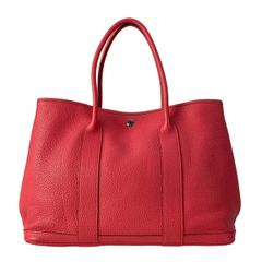 HERMES(エルメス) トートバッグ ガーデンパーティPM ローズリップスティック シルバー金具のサムネイル
