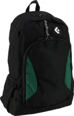 コンバース CONVERSE デイパックLL Dパック 約37L リュック リュックサック バックパック ザック バッグ かばん A3サイズ対応 撥水 通勤 通学 スポーツ ジム 部活  C2164010 1948 ブラック×グリーンのサムネイル
