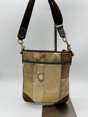 希少】COACH ショルダーバッグ パッチワーク ソーホー ワンショルダー
