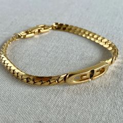 US ヴィンテージ IDブレスレット Jean 金張り 1/20 12KT GF - メルカリ