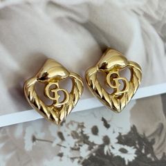 3100-3 極美品✨ Dior ピアス CD ロゴ 希少 - メルカリ