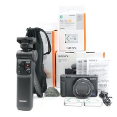 SONY VLOGCAM ZV-1 ＆GP-VPT2BT シューティンググリップ - メルカリ