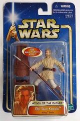 【中古】フィギュア オビ=ワン・ケノービ アクレイバトルバージョン 「スター・ウォーズ エピソード2/クローンの攻撃」 ベーシックフィギュア