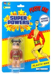 【中古】フィギュア BE＠RBRICK-ベアブリック PLASTIC MAN-プラスチックマン- 100% ワンダーフェスティバル2012夏限定
