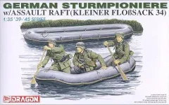 中古】プラモデル 1/35 WW.II ドイツ軍 突撃工兵フィギュア w