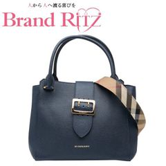 美品】バーバリー☆現行 2WAY ノバチェック トートバッグ 金金具 