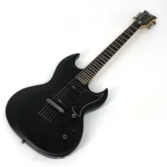 Schecter シェクター DEMON S-II SBK Active サテンブラック SGタイプ エレキギター ※中古のサムネイル