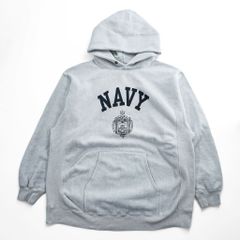 90s USA製 U.S.NavalAcademy NAVYスウェットパーカー - メルカリ