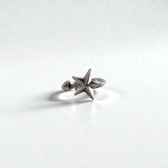 sv mini heart signet ring” 17号 sv925 - メルカリ