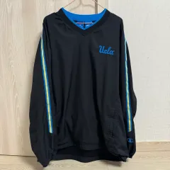 チャンピオン UCLA XL ブラック ブルー ウォームアップ ジャケットのサムネイル