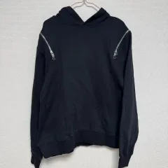 Ray BEAMS ビームス 黒 ジッパー フーディー Tシャツのサムネイル
