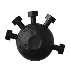 ハンドグリップ 筋トレ 握力 指 グリップ トレーニング 握力計 前腕 強化器 フィンガーパワー フィンガートレーナー エクササイズ 筋力向上 ストレス解消(黒) [黒]のサムネイル