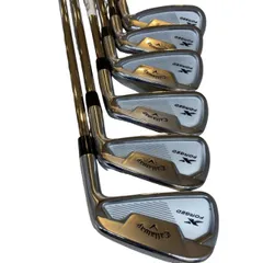 【中古】 キャロウェイ X FORGED STAR(2021) 6S アイアンセット IR NS PRO MODUS3 TOUR105 (フレックスS) メンズ 男性用 右利き 右用 Cランク ゴルフクラブのサムネイル