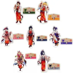 【中古】アクリルスタンド・アクリルパネル 全7種セット 「鬼滅の刃 干支 午年イベント2026 in ufotable Cafe×マチ★アソビCAFE×ufotable DINING ランダムアクリルスタンド」