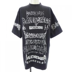 BALENCIAGA メタルロゴ Tシャツ 黒 M バレンシアガ 正規品 美品 - メルカリ