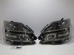 20系ヴェルファイア ヘッドライト左右 HID ANH GGH 20/25 前期 APS付 58-24 6 81185/81110-58161 コーティング 綺麗 260610051のサムネイル
