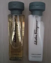 新品未使用！Salvatore Ferragamo フェラガモ アメニティセット シャンプー コンディショナーのサムネイル