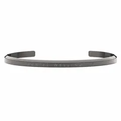 【ギフト対応可】ダニエルウェリントン DANIEL WELLINGTON バングル Classic Bracelet Graphite メタリック グレー 高級感 金属アレルギー対応 上品 アクセサリー 人気 ブランド おしゃれ 誕生日 プレゼント 送料無料のサムネイル