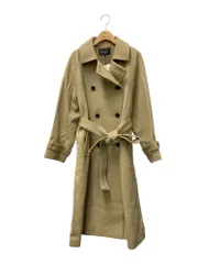インディヴィ 【ウール】トレンチ風マニッシュコート 127-91016 38 ベージュ 24AW ITD0H30VMKNKのサムネイル