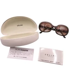 正規品】CELINE セリーヌ SC1761G 04AL サングラス ブラウン系