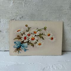 フランスアンティークポストカード｜鈴蘭の花束 スズランの植物画