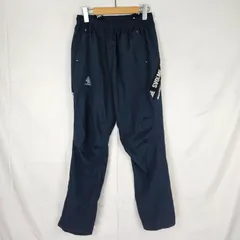 SVOLME スボルメ トラックパンツ 立体裁断 サイドロゴプリント ジップポケット ウエストゴム フットサル サッカー スポーツ ストリート メンズ S ネイビー NA118のサムネイル