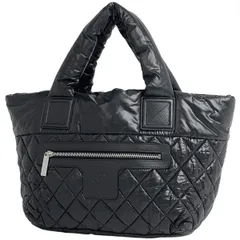 シャネル CHANEL コココクーン スモール トートバッグ ココマーク ハンドバッグ ナイロン ブラック A48610 レディース 【中古】のサムネイル