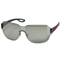 プラダスポーツ PRADA SPORTS ロゴ サングラス アイウェア ラバー グレー SPS05S メンズ 【中古】のサムネイル